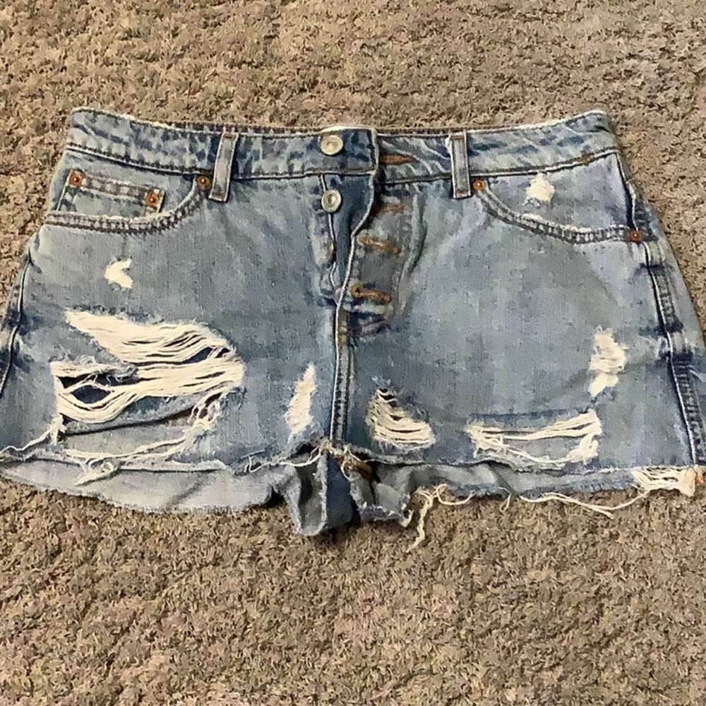 Zara Womens jean shorts